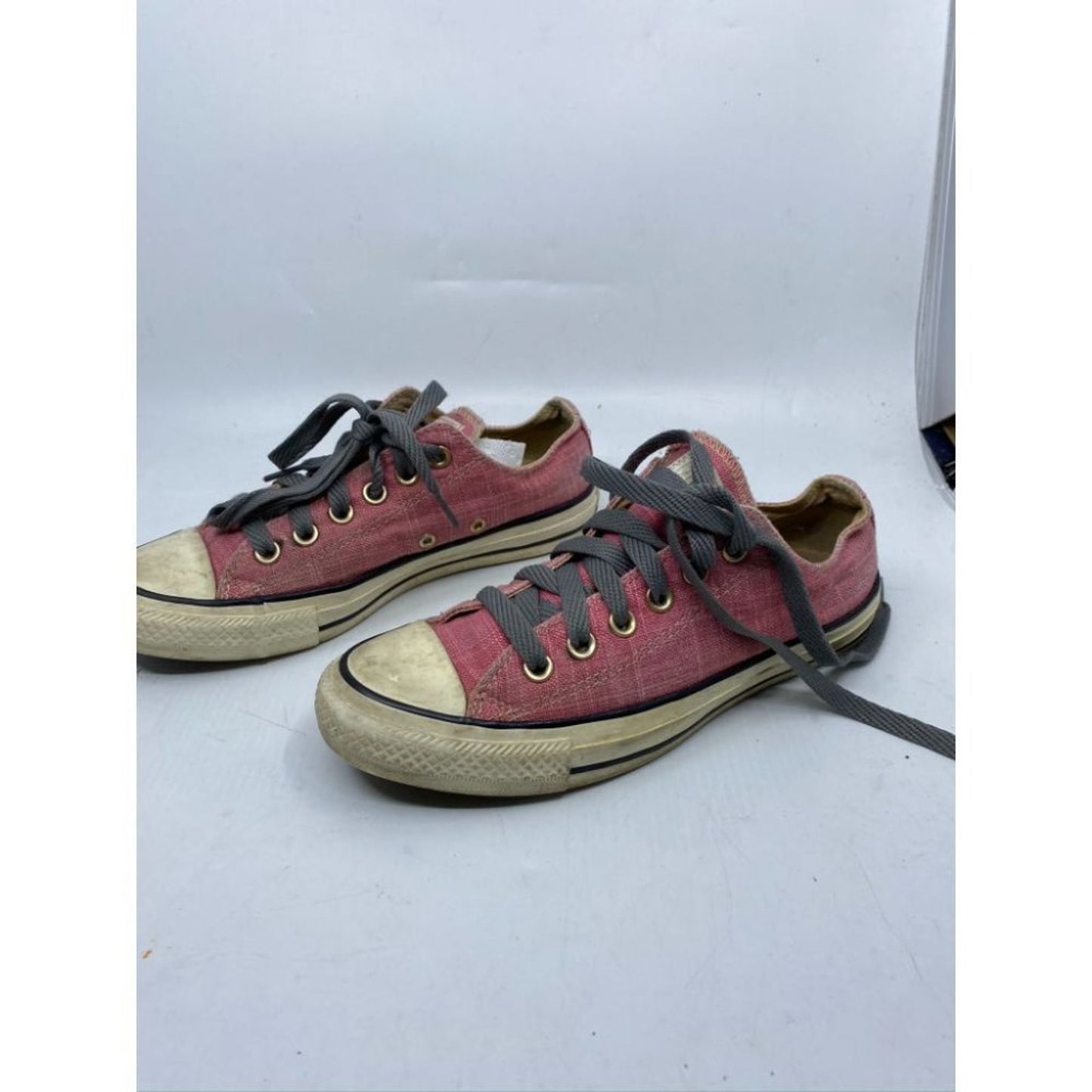 CONVERSE Sneakers Pink White Women's Size 7