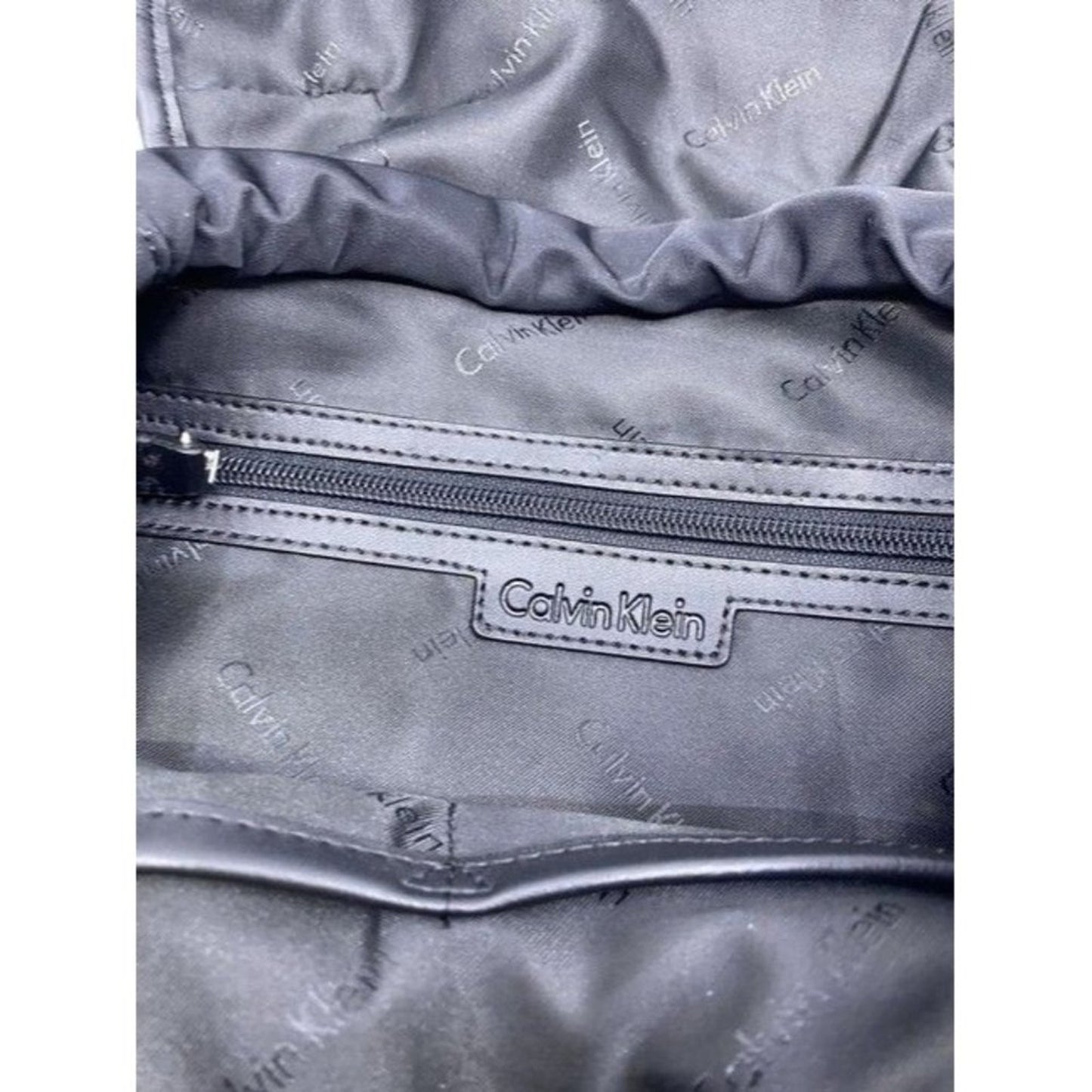 Calvin Klein Black Nylon Backpack