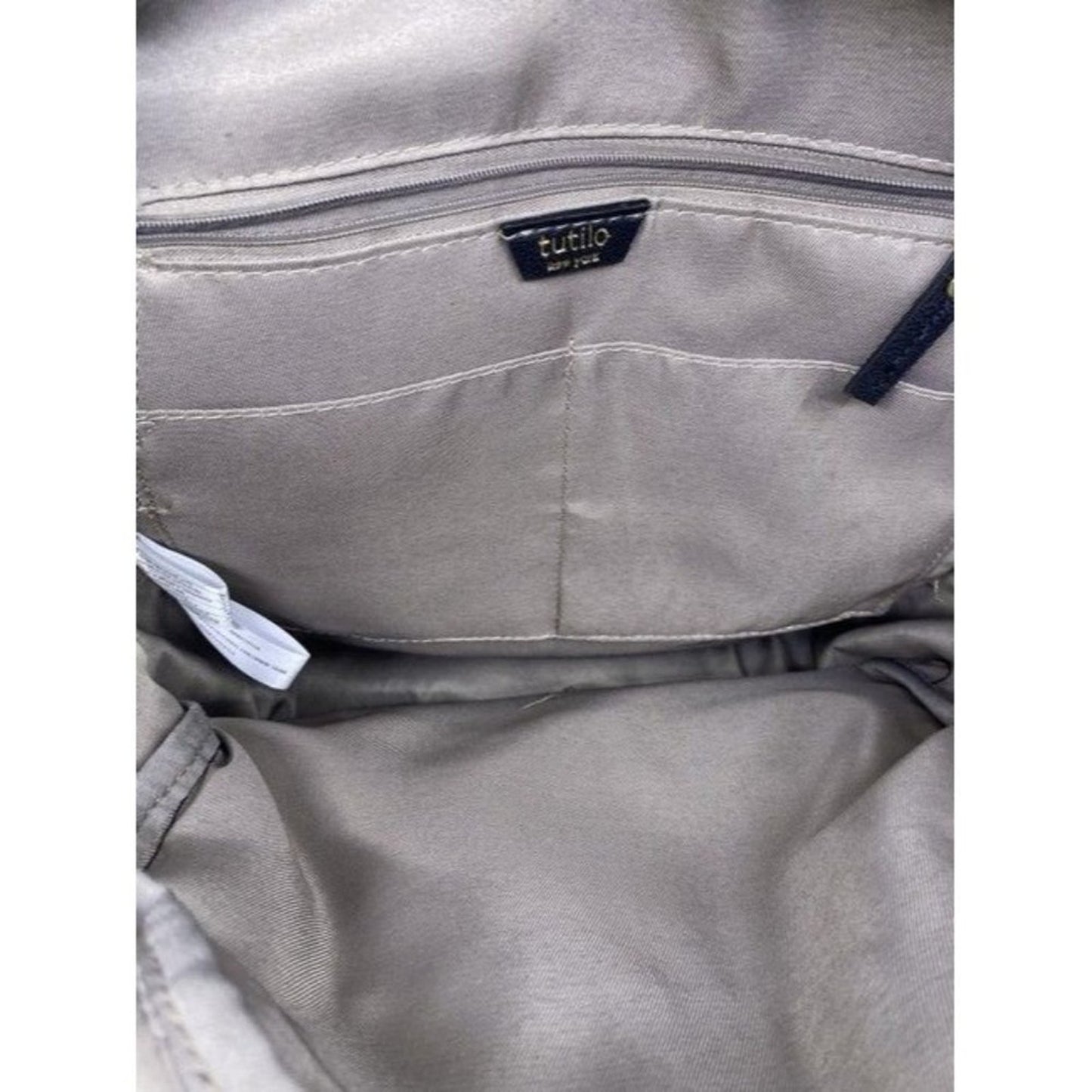 Nwot Laptop Padded Green Fabric Backpack