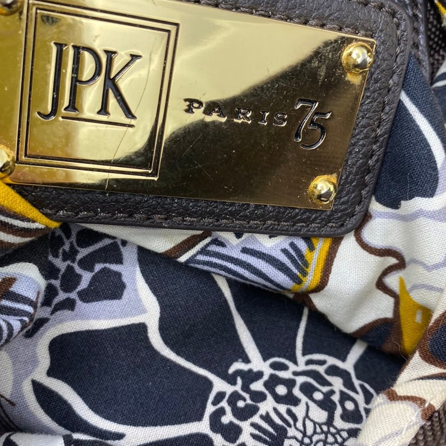 JPK Paris Brown Tote Bag