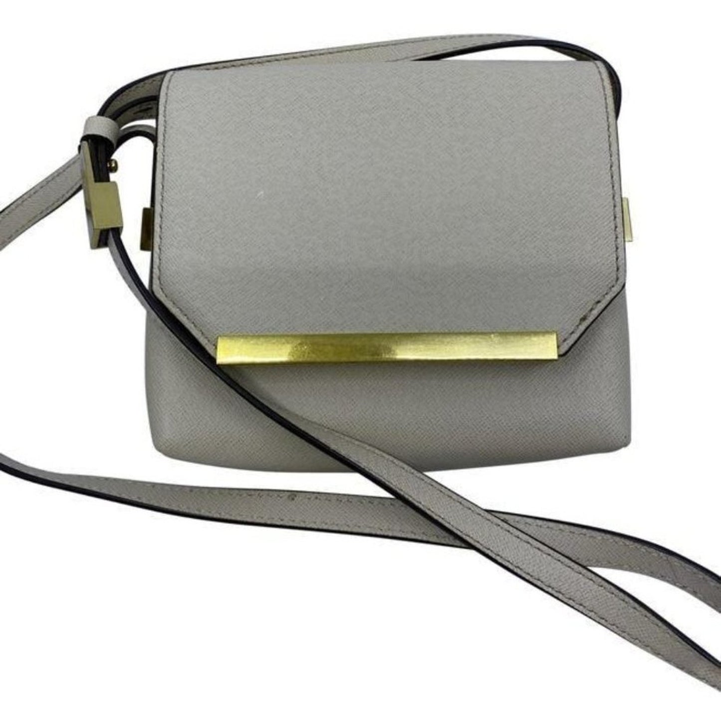 jcrew beige leather cross body bag