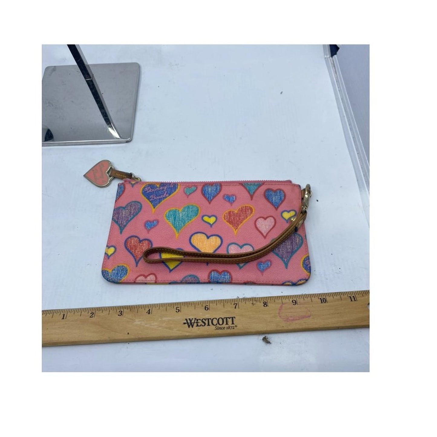 Love Women Pink Red Mini Wristlets Bag