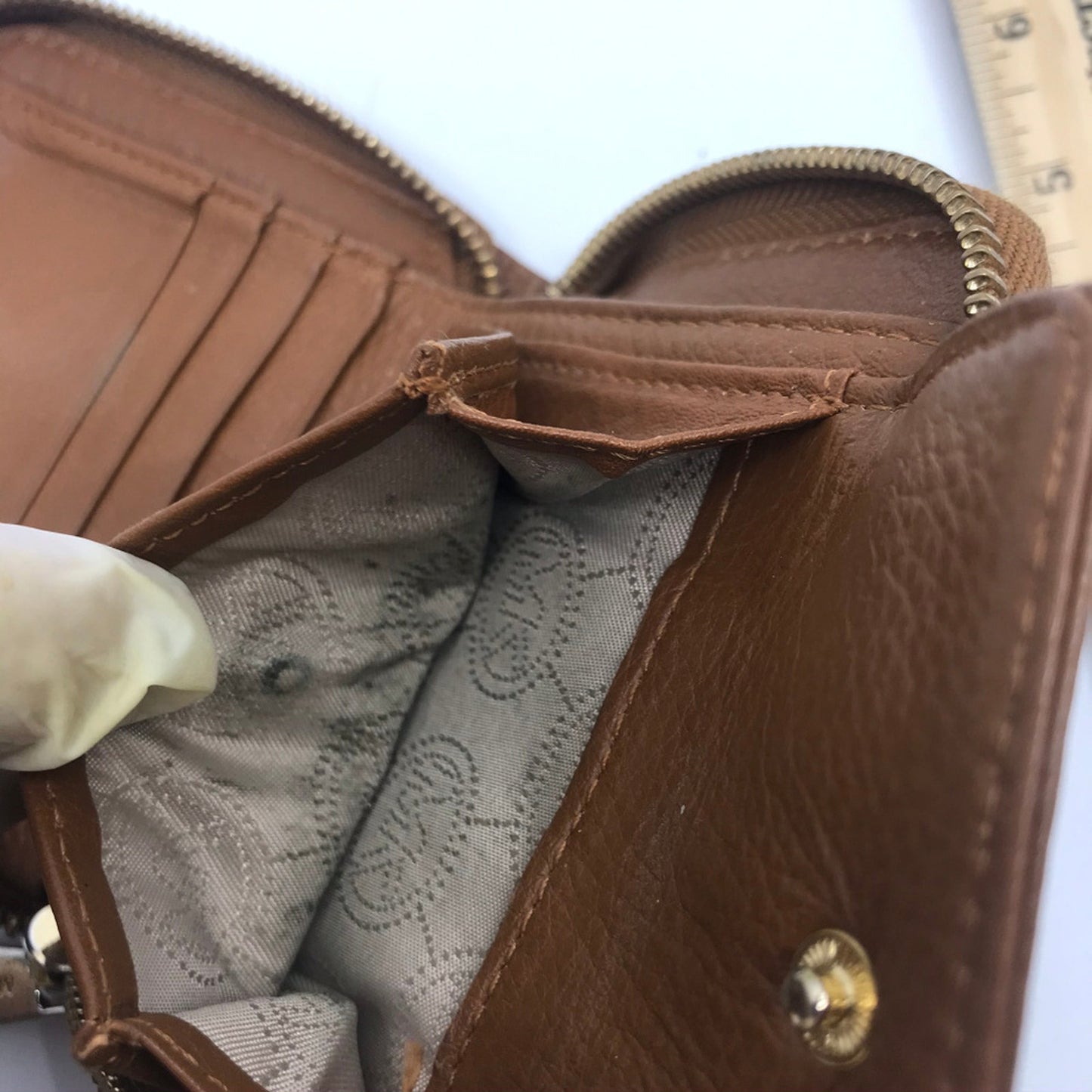 MICHAEL KORS Brown Leather Wallet