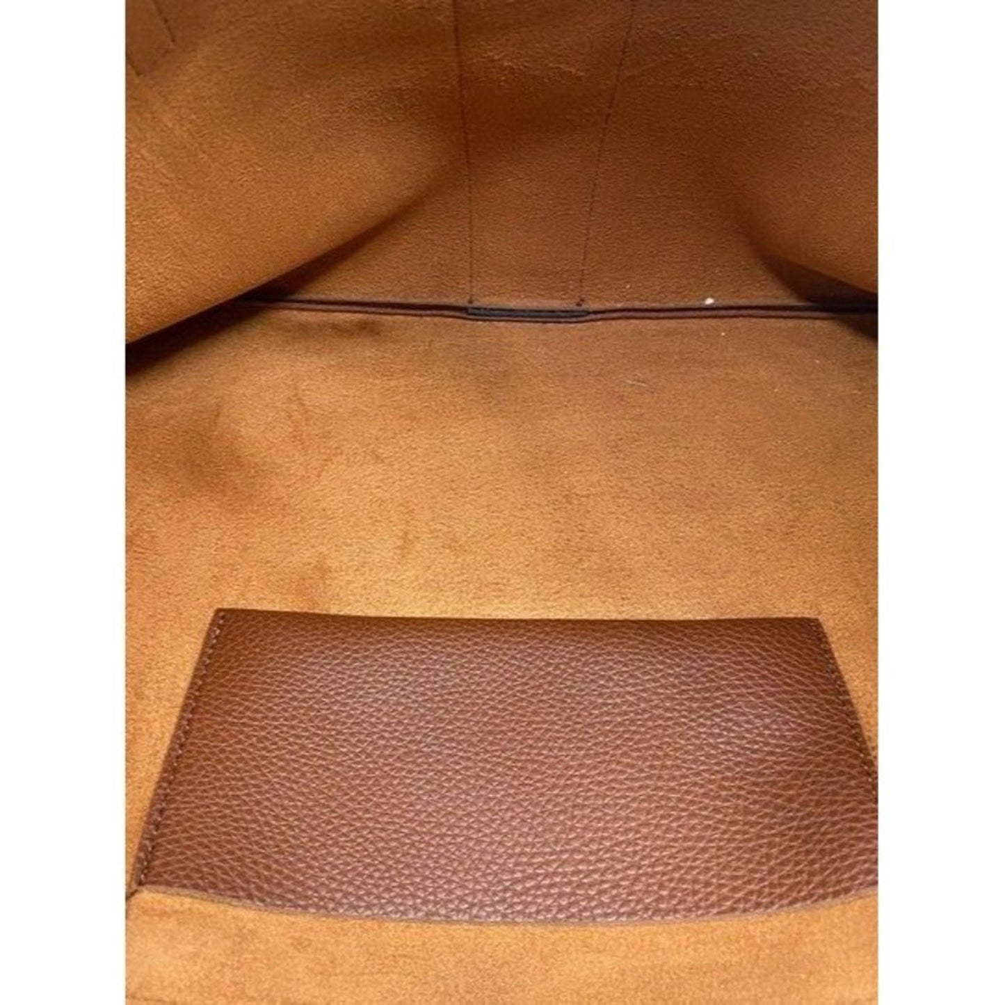 Vince Camuto msrp bronze leather shoulder bag