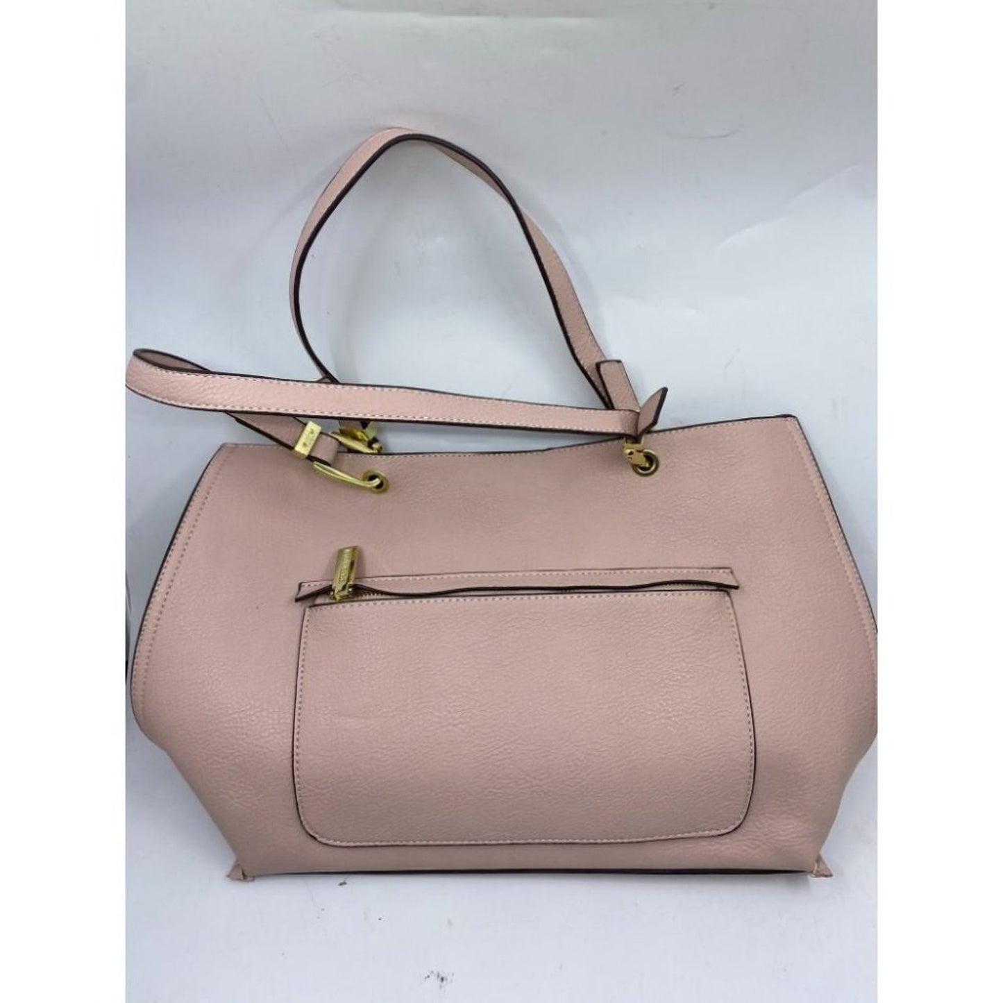 Steve Madden Pink Large Faux Leather Tote Bag