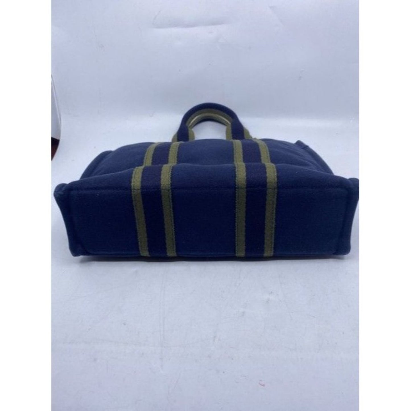 Hermes Fourre Tout Pm Navy Cotton Tote