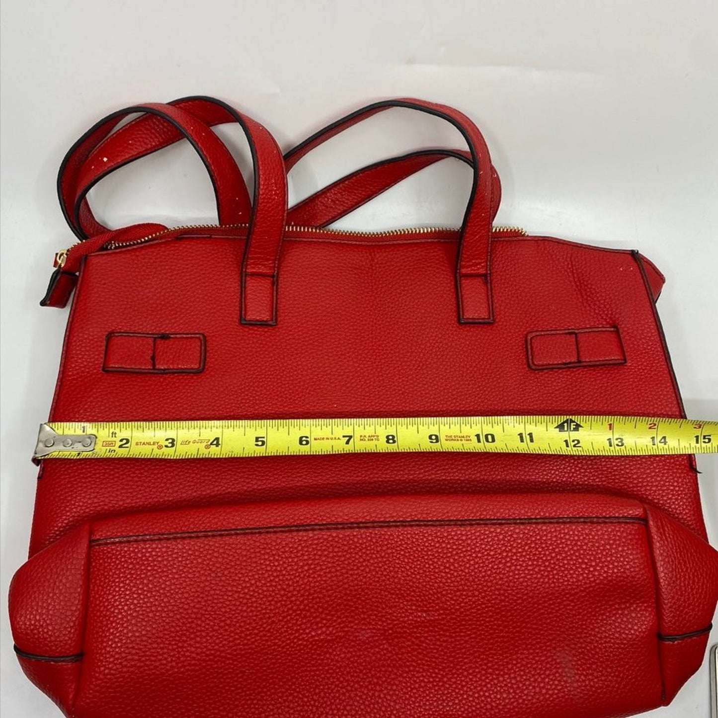 Nanette Lepore Red Leather Shoulder Bag