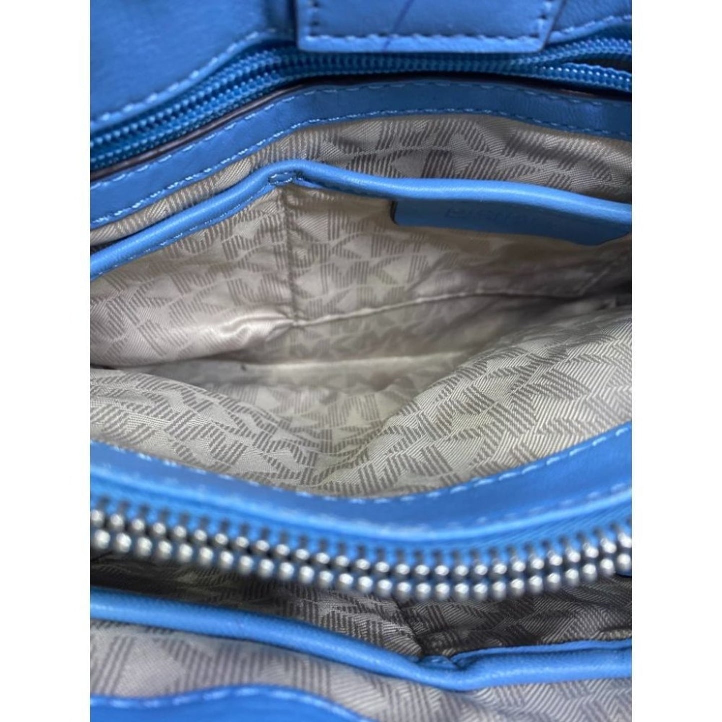 Michael Kors Blue Purple Customized Tote Bag