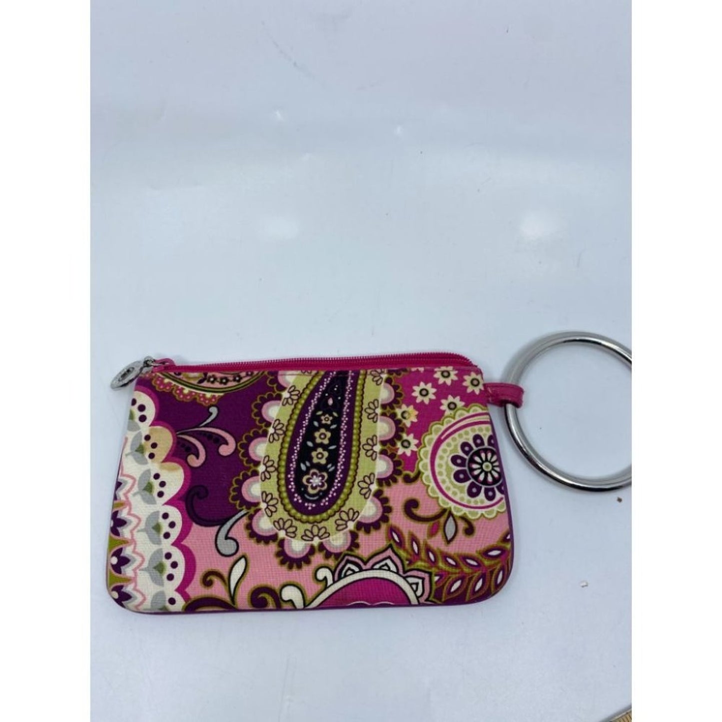 Vera Bradley Purple Black Pink Cosmetic Bag