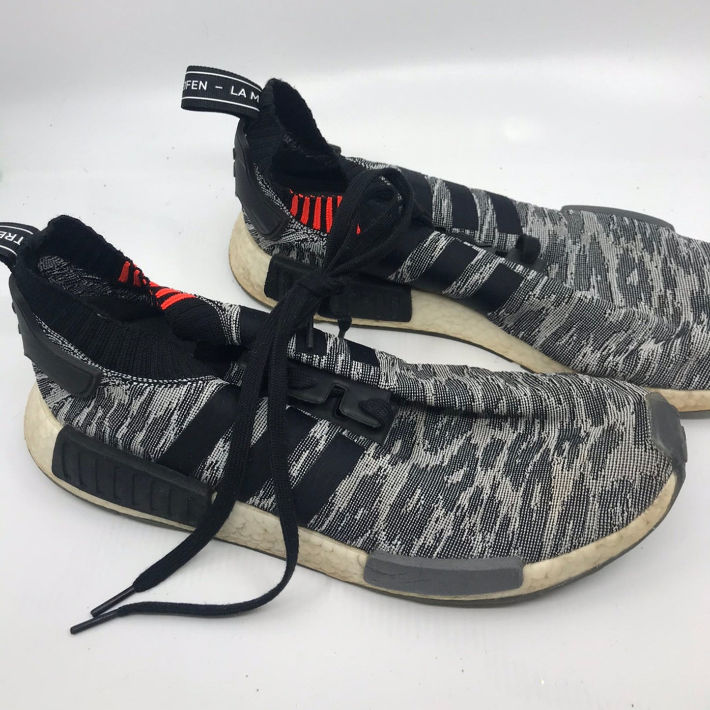 Adidas BOOST Gray White Sneakers Size: US 12