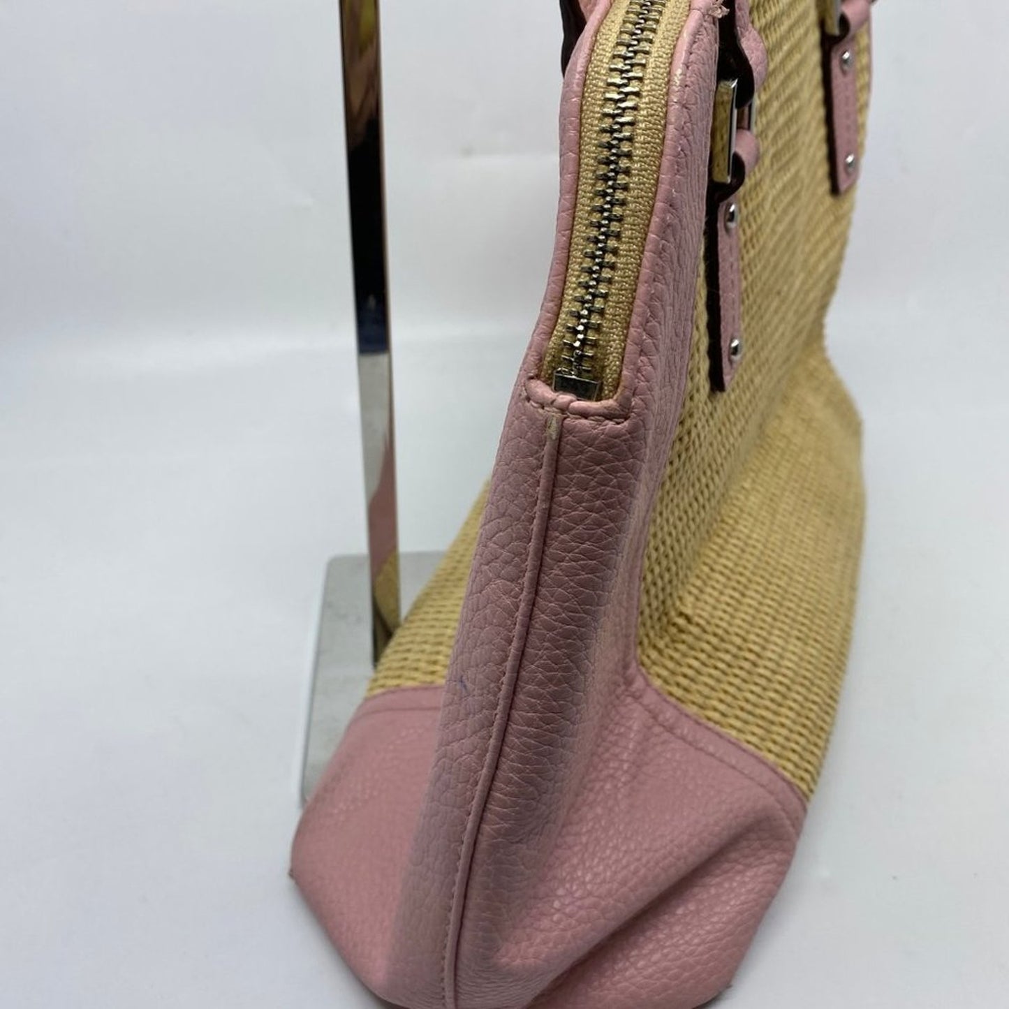 RALPH LAUREN Tan Cream Handbag / Shopping Tote