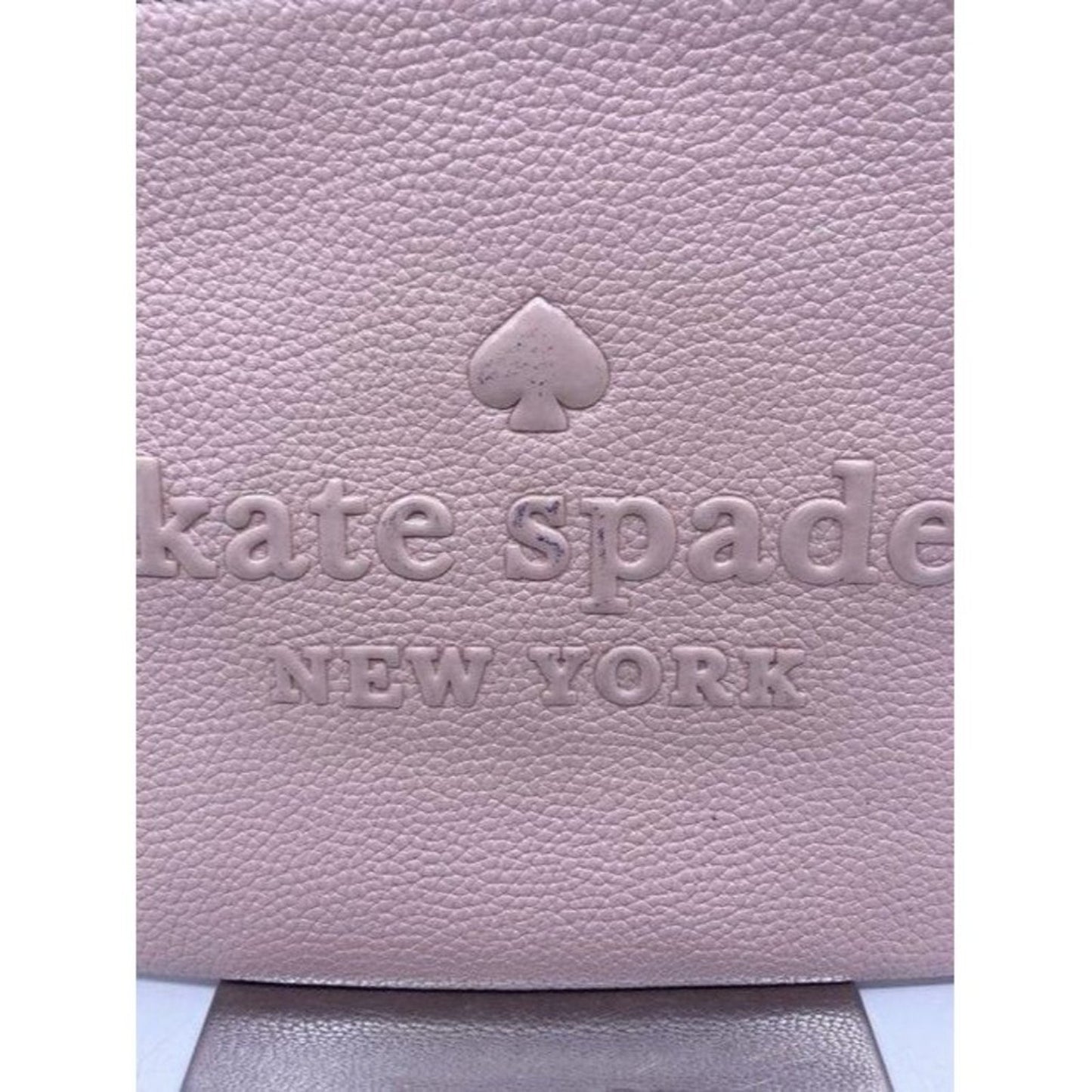 Kate Spade Large Rose Pink Leather Clutch