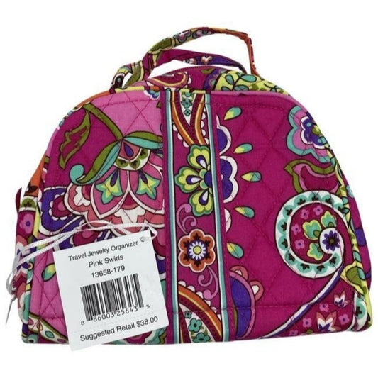 vera bradley purple multicolor quilted fabric cosm