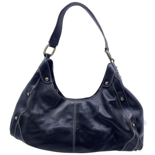 Cole Haan Medium Black Leather Shoulder Bag