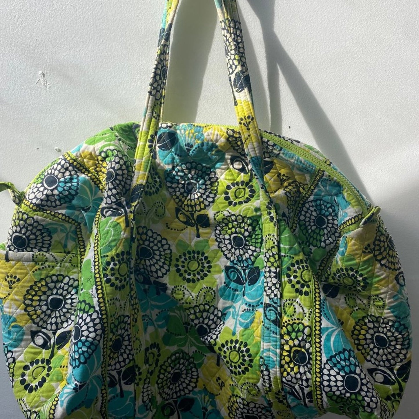 Vera Bradley Multicolor Quilted Large Travel Bag