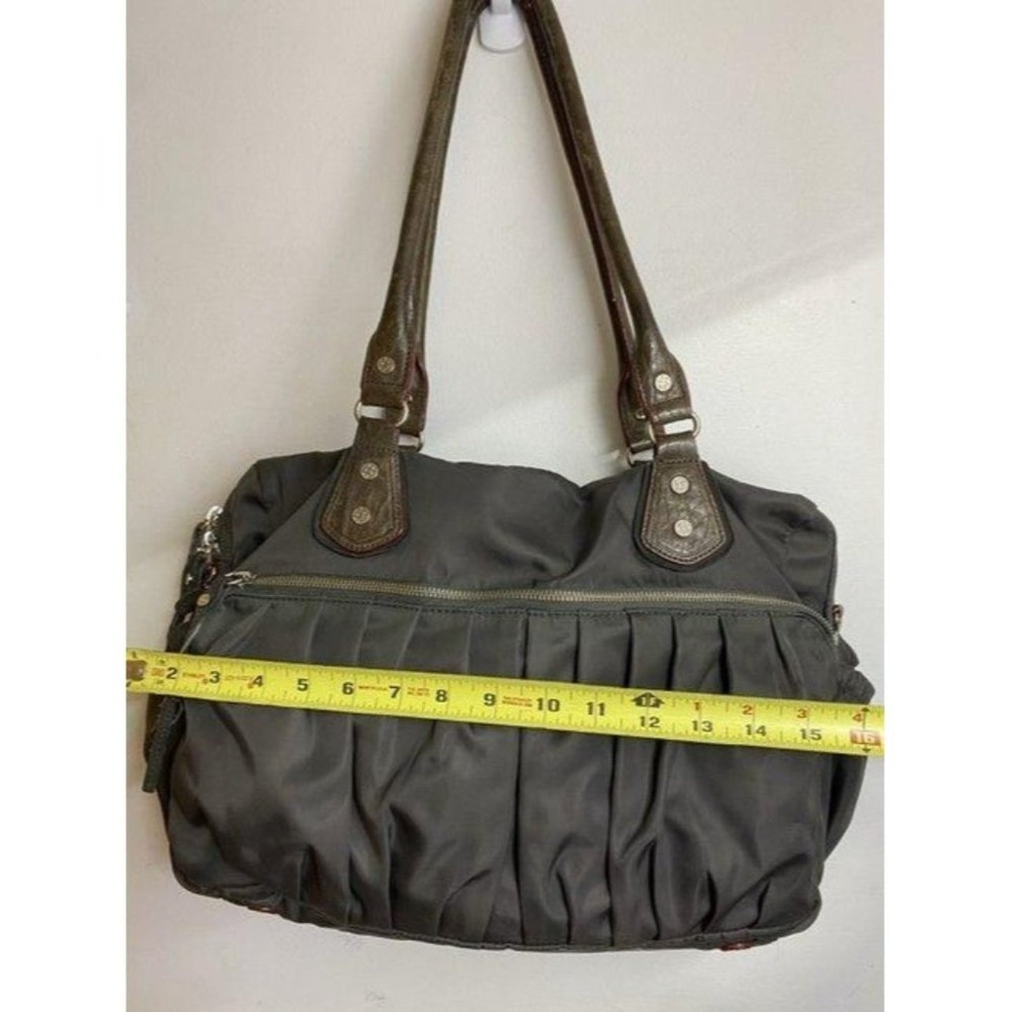 mz wallace bag black fabric tote