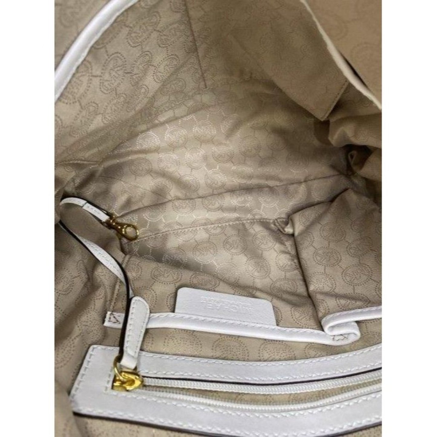 michael kors msrp white leather shoulder bag