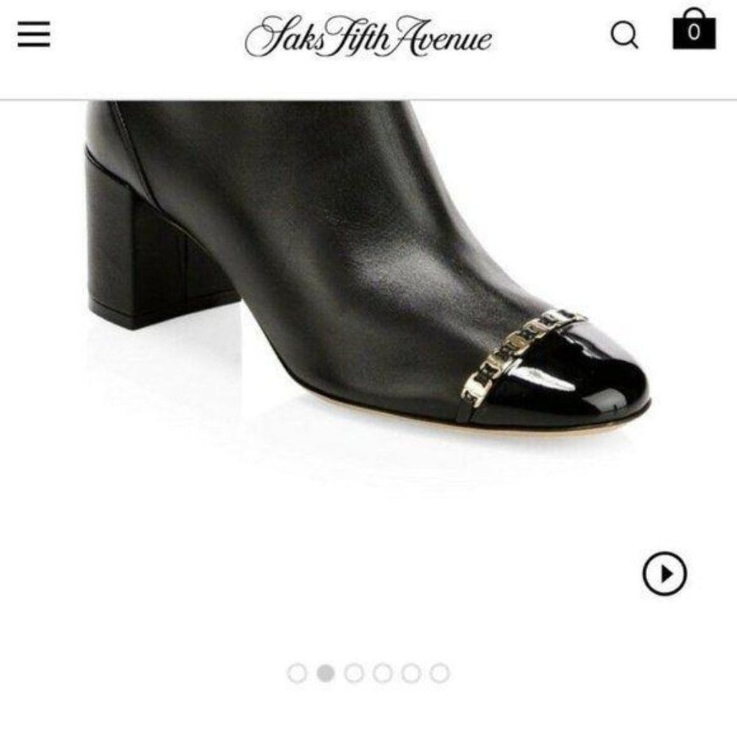 Msrp$730 SALVATORE FERRAGAMO Booties W/ Gold signa