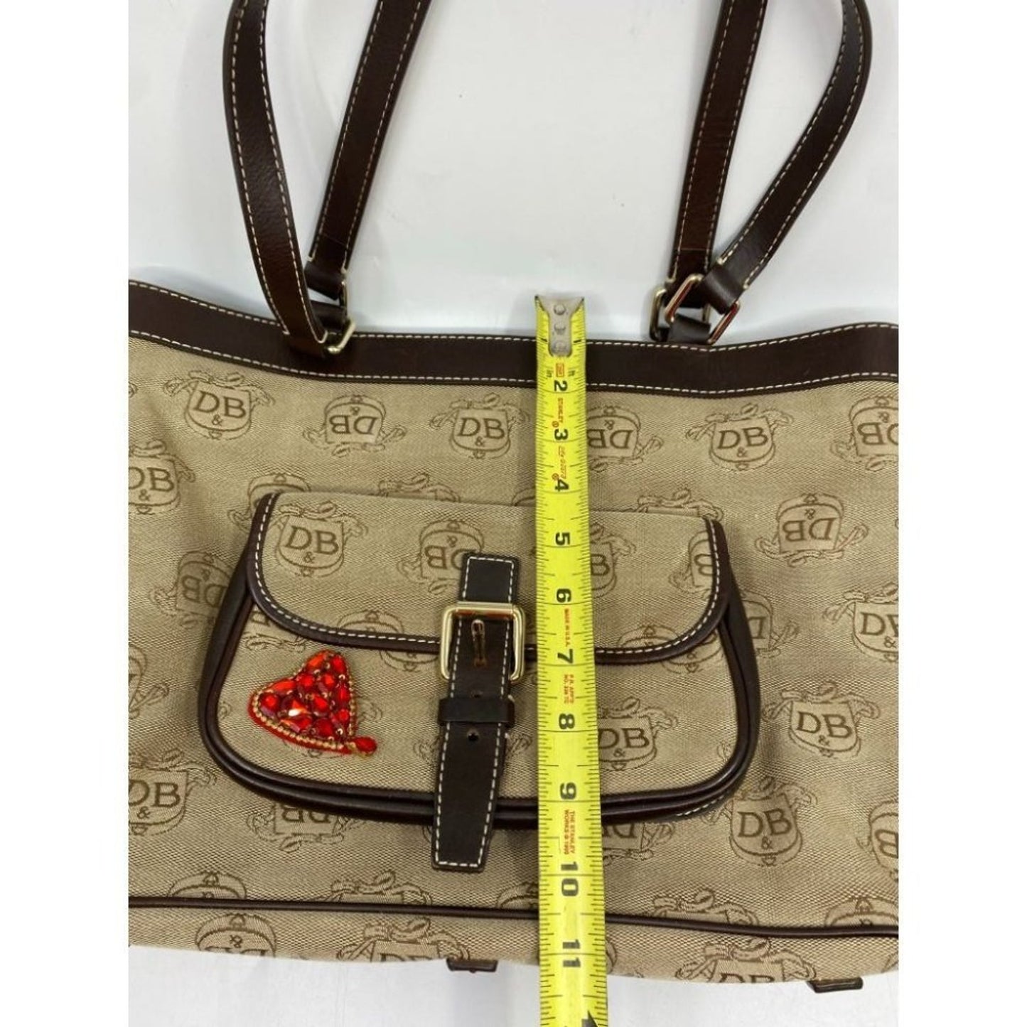 DOONEY & BOURKE Tan Brown Shoulder Bag Customized