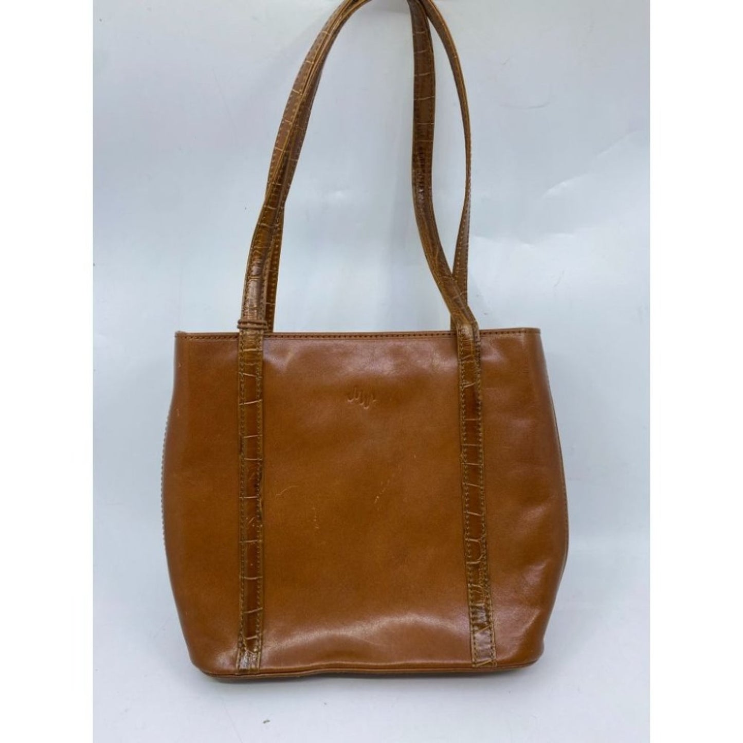Monsac Brown Tote Mini Bag