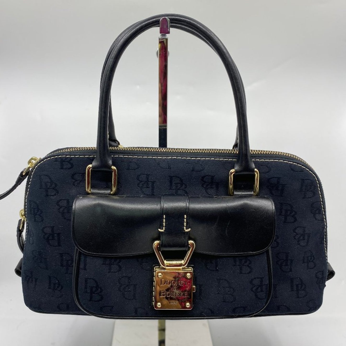 Dooney & Bourke Black Large Leather Shoulder Bag