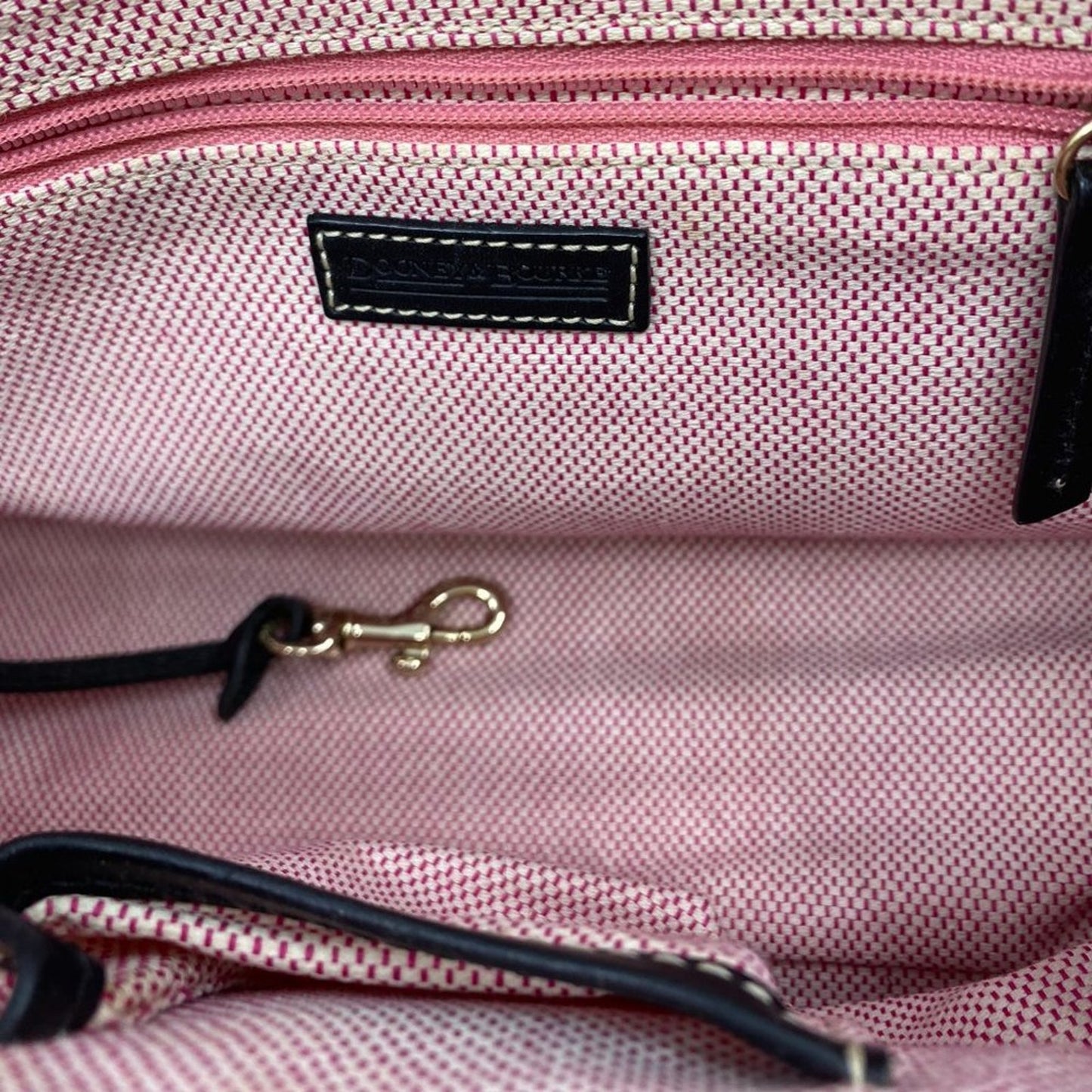 Dooney & Bourke Black Large Leather Shoulder Bag