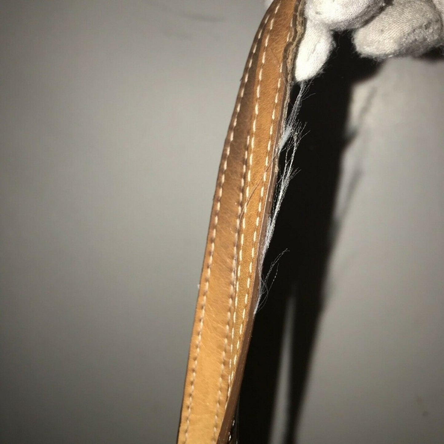 COACH Cream Leather All Over Logo Handbag