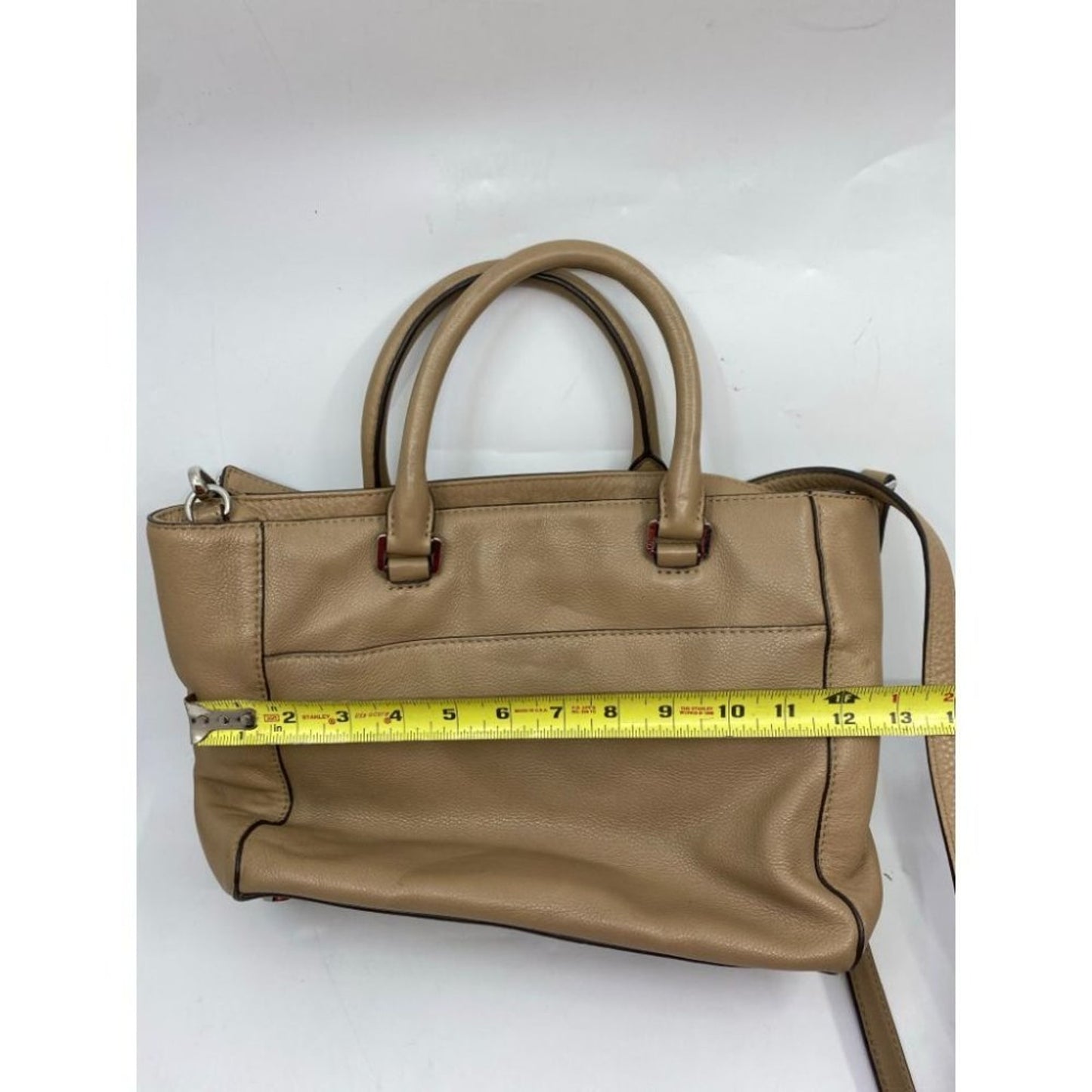 Michael Kors Lamb Leather Tan Shoulder Bag LG/MD
