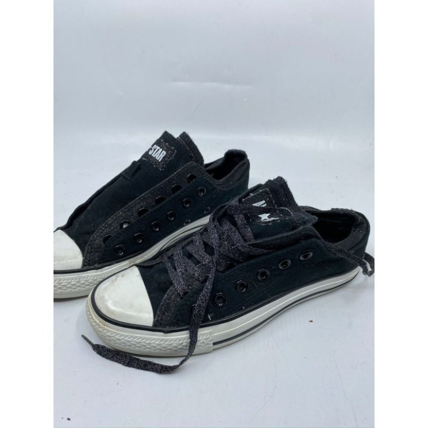 CONVERSE Sneakers White Black Men's Size 5