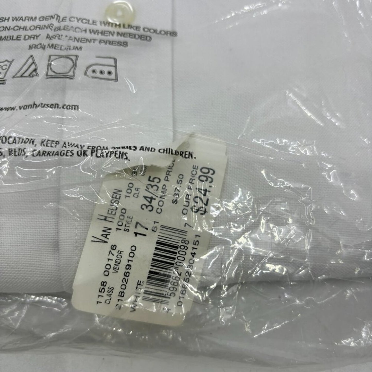 New With Tags Van Heusen Dress Shirt