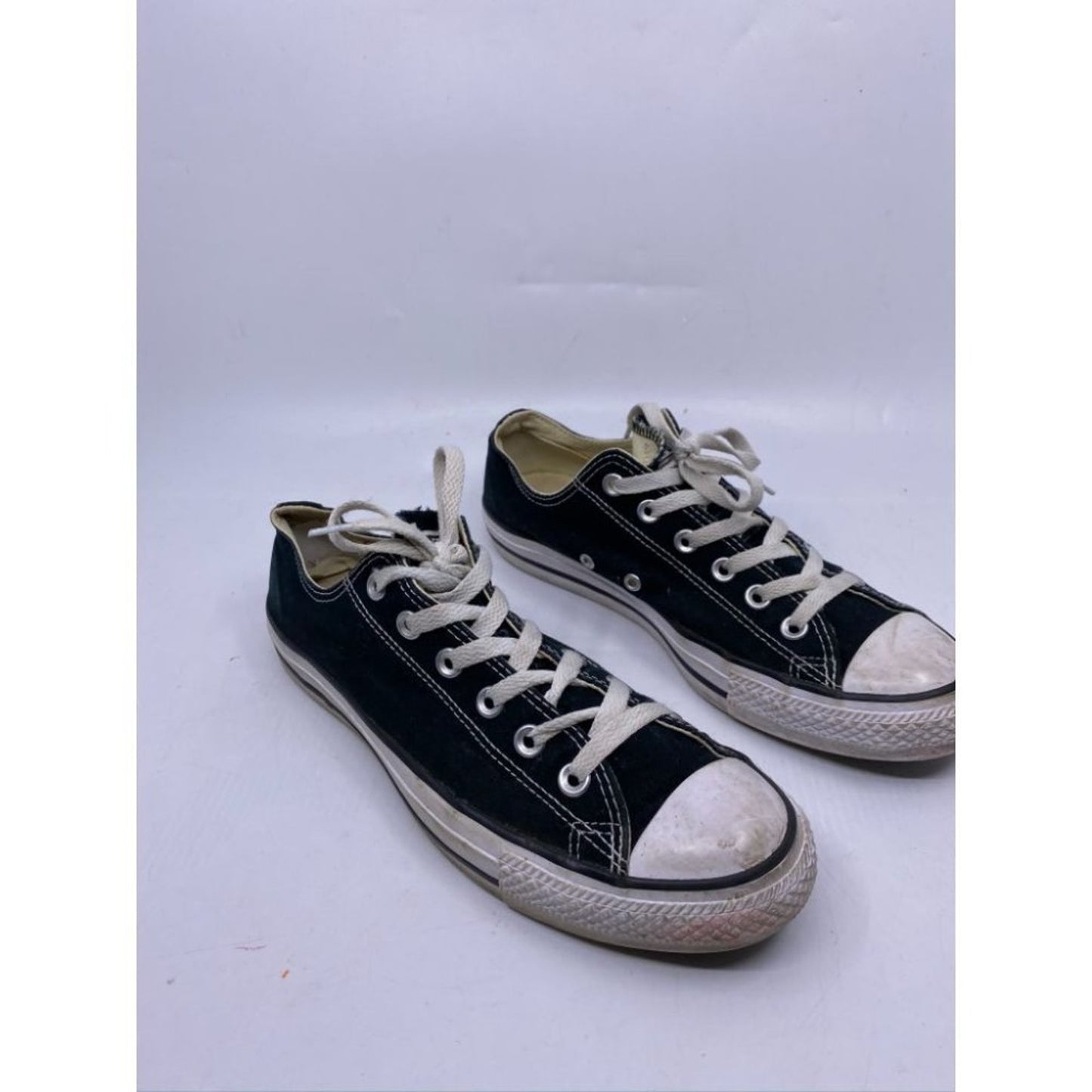 CONVERSE Sneakers Black White Women's Size 7.5