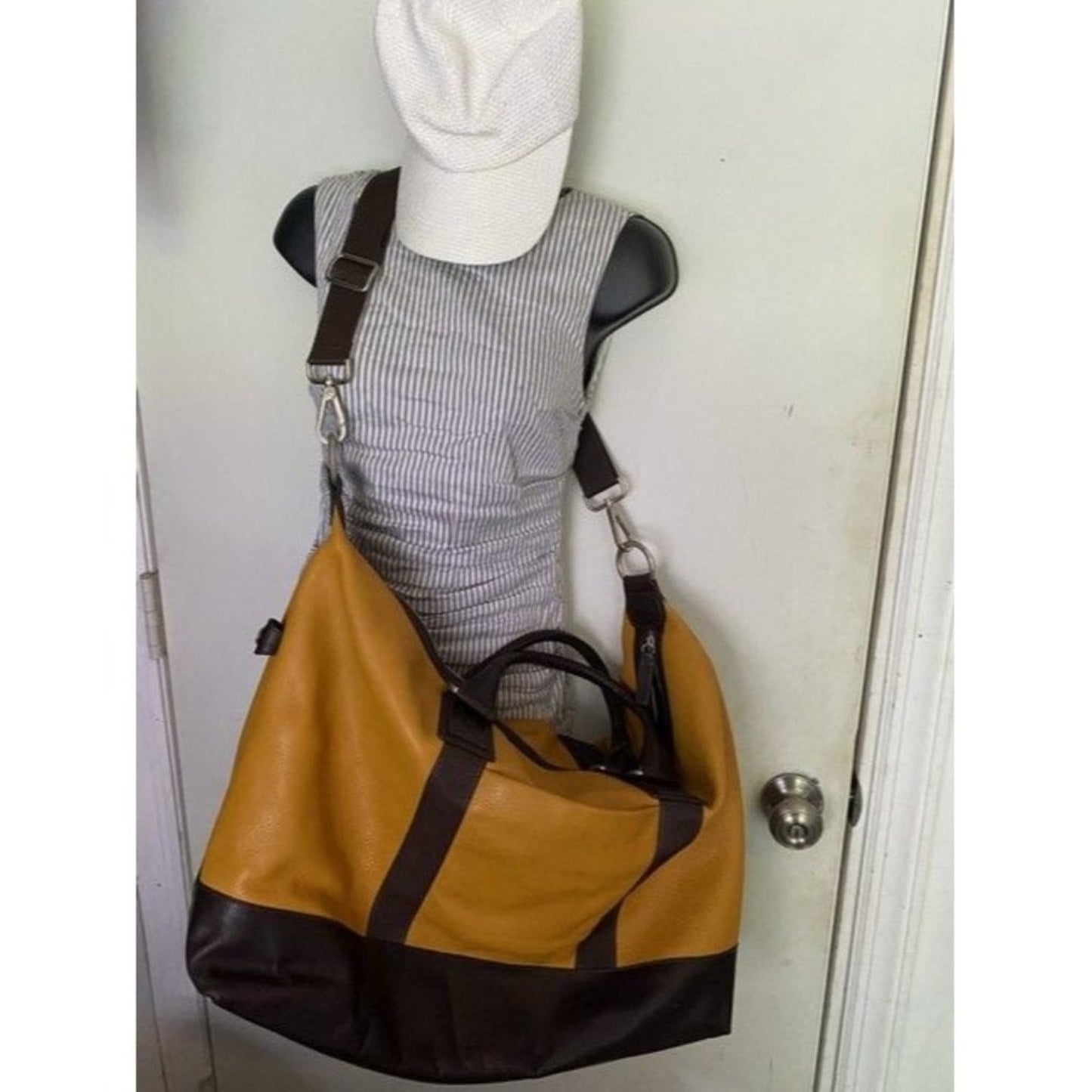 Marco Buggiani Browntan Leather Weekendtravel Bag