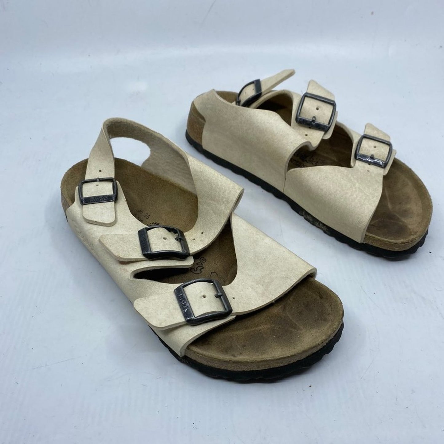 Unisex Birkenstock Alpro White Sandals Sz: EU 36