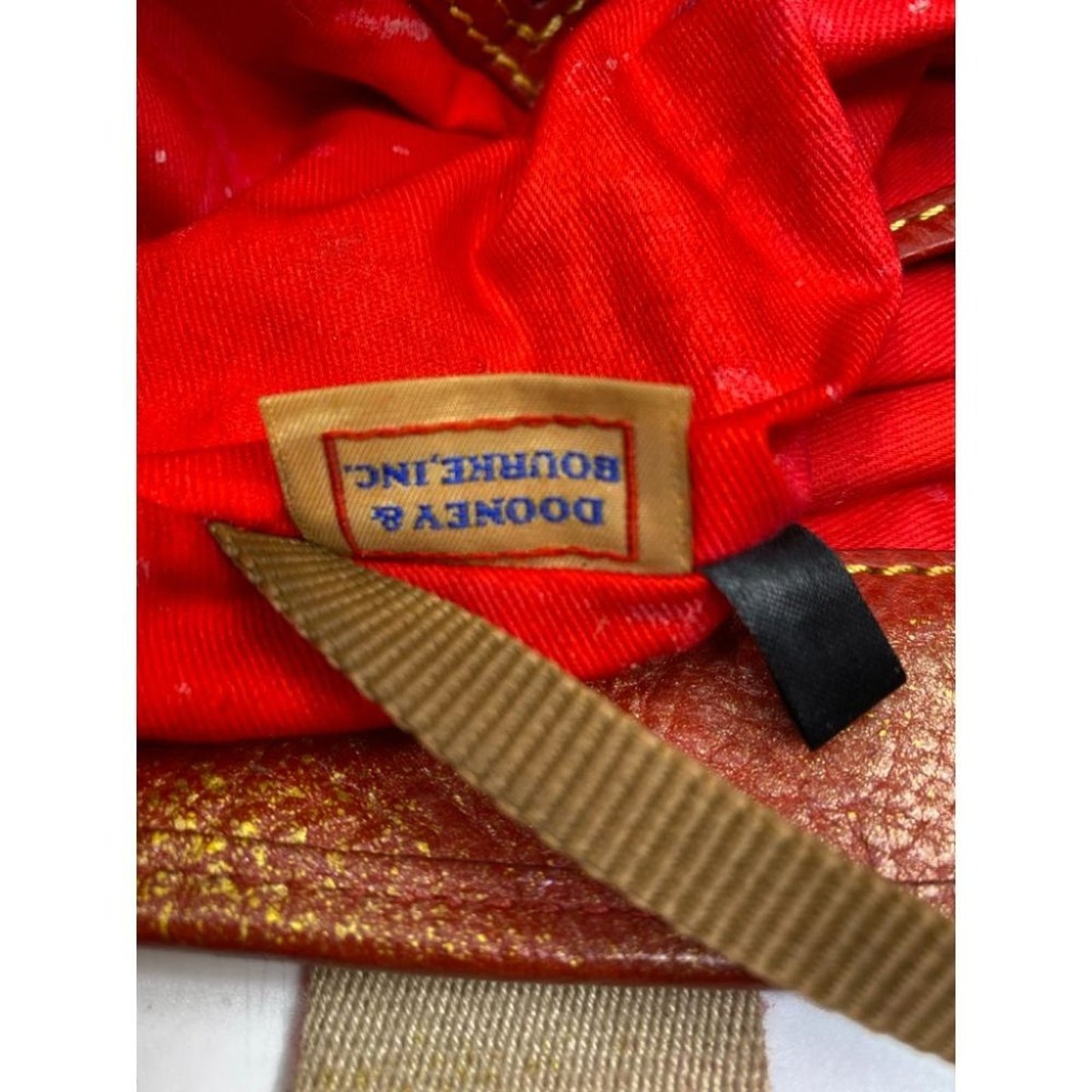 DOONEY & BOURKE Shoulder Bag Customized Pink Red