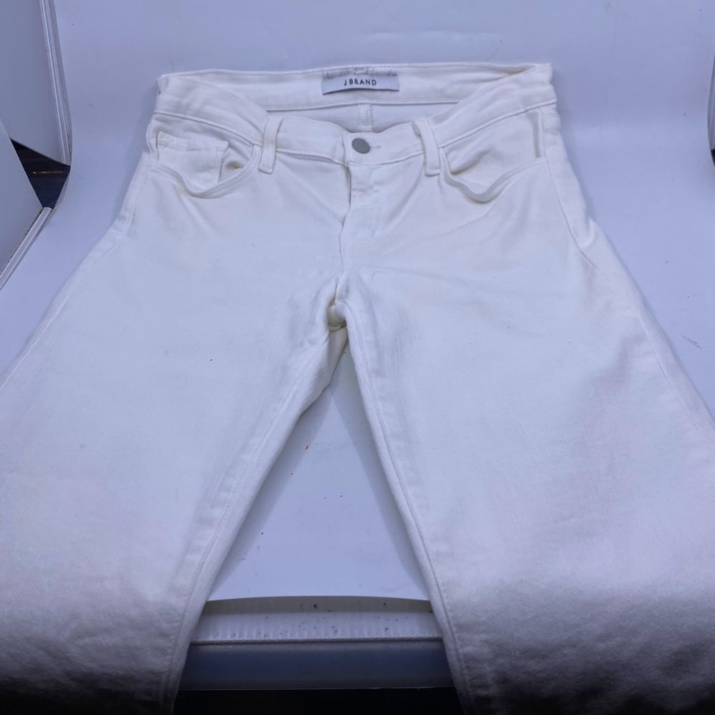 J Brand White Low Rise Jeans Size 29