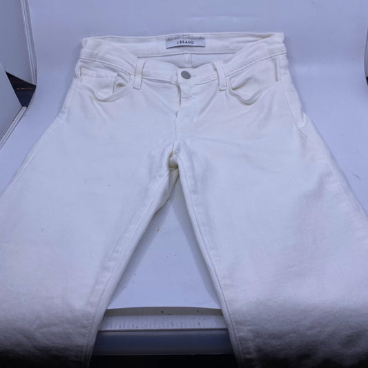 J Brand White Low Rise Jeans Size 29