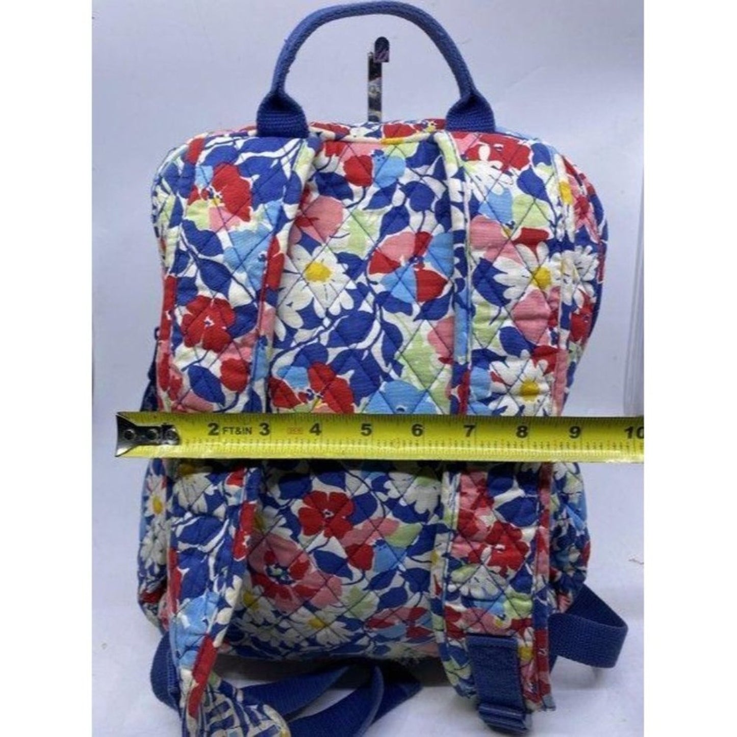 vera bradley floral quilted large multicolor backp