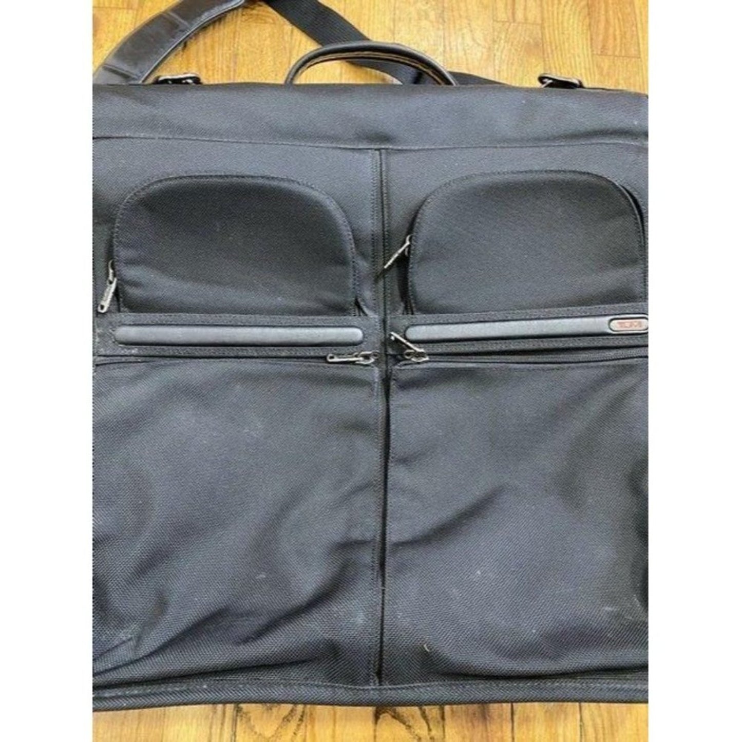 tumi alpha kleidersack black nylon weekendtravel b