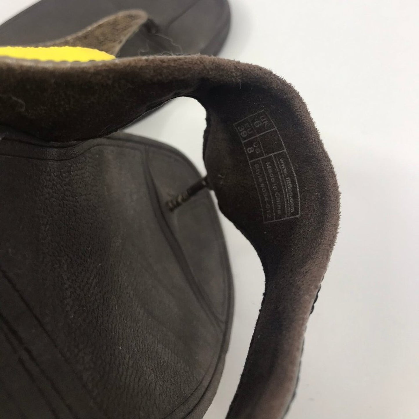 Fitflop Shine Brown Sandals Size: US 8