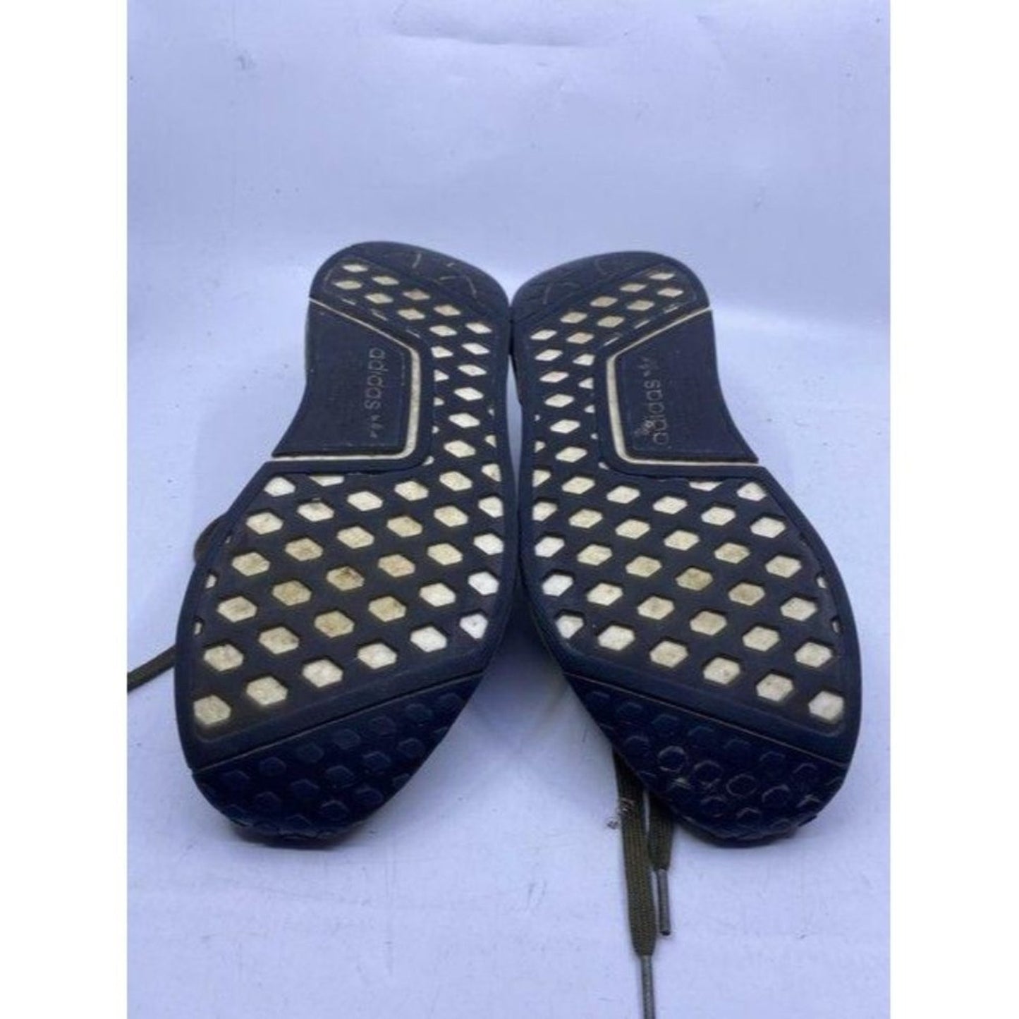 Adidas Brown Black Green Boost Sneakers Size Us
