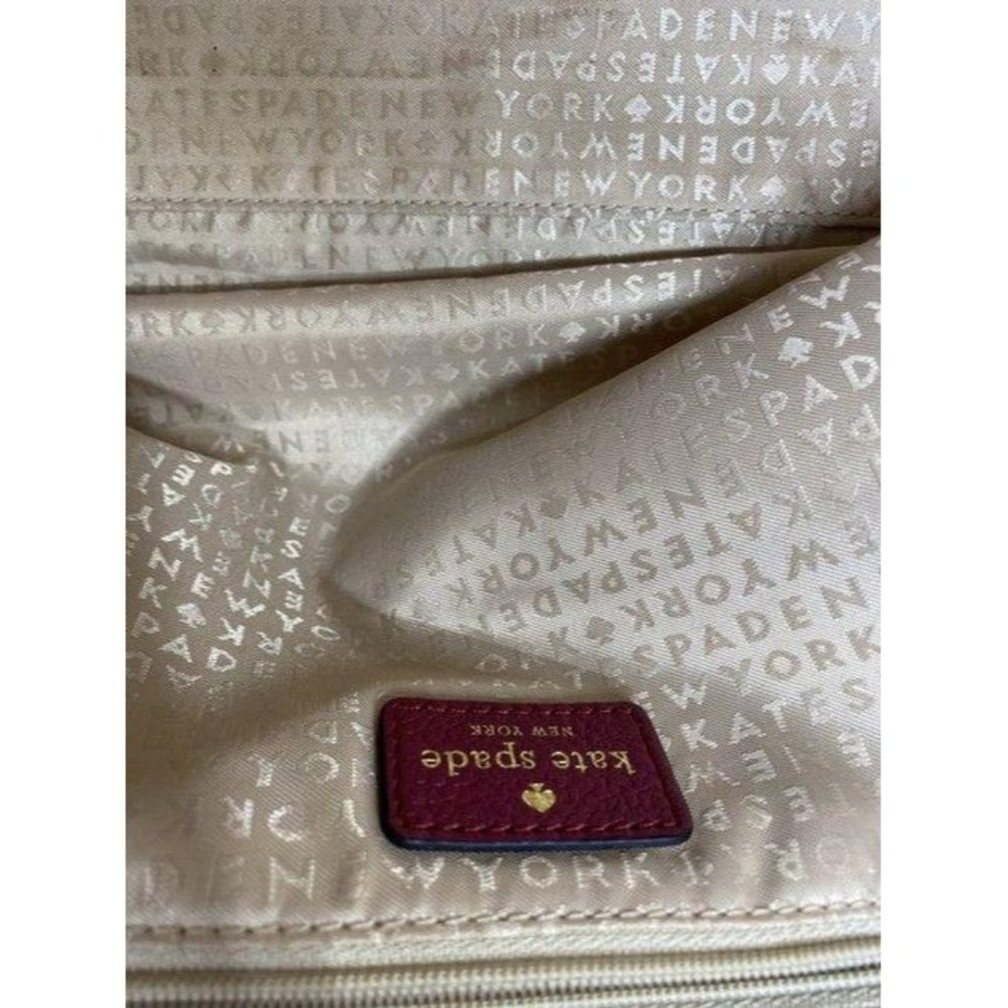 kate spade xl customized artwork and applique mult