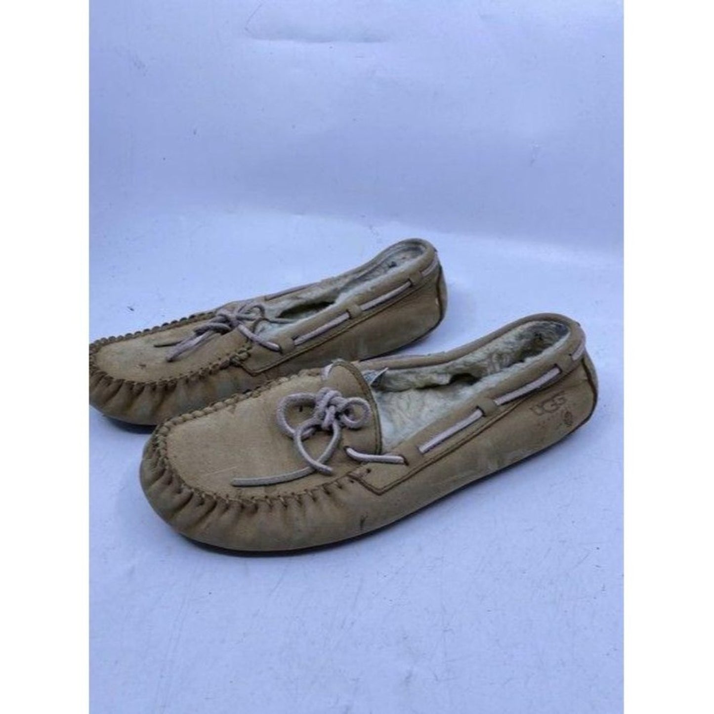 Ugg Australia Tan Slip Flats Size Us
