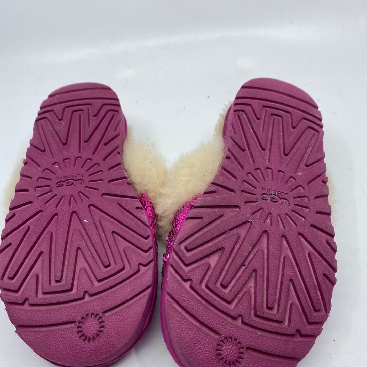 UGG Classic Sequin Slip-On Hot Pink Size 2