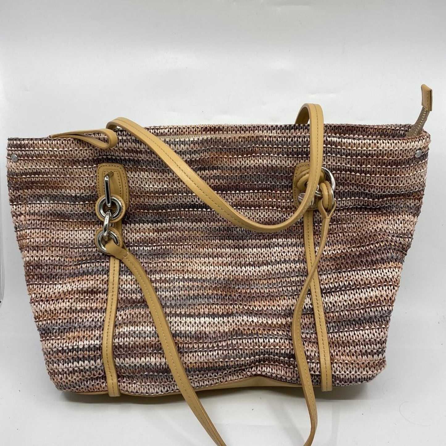 TUMI Multi Color Woven Tote bag