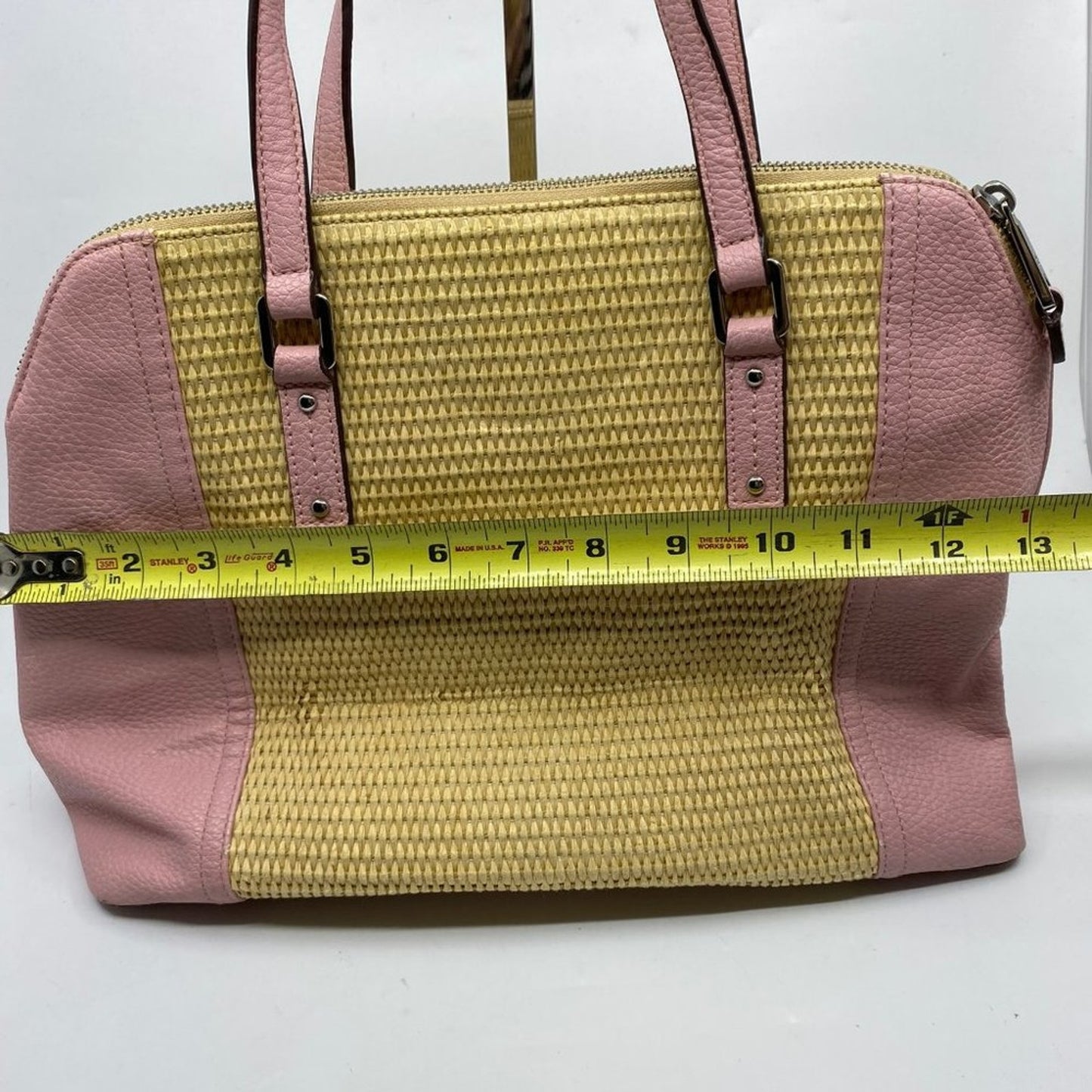 RALPH LAUREN Tan Cream Handbag / Shopping Tote
