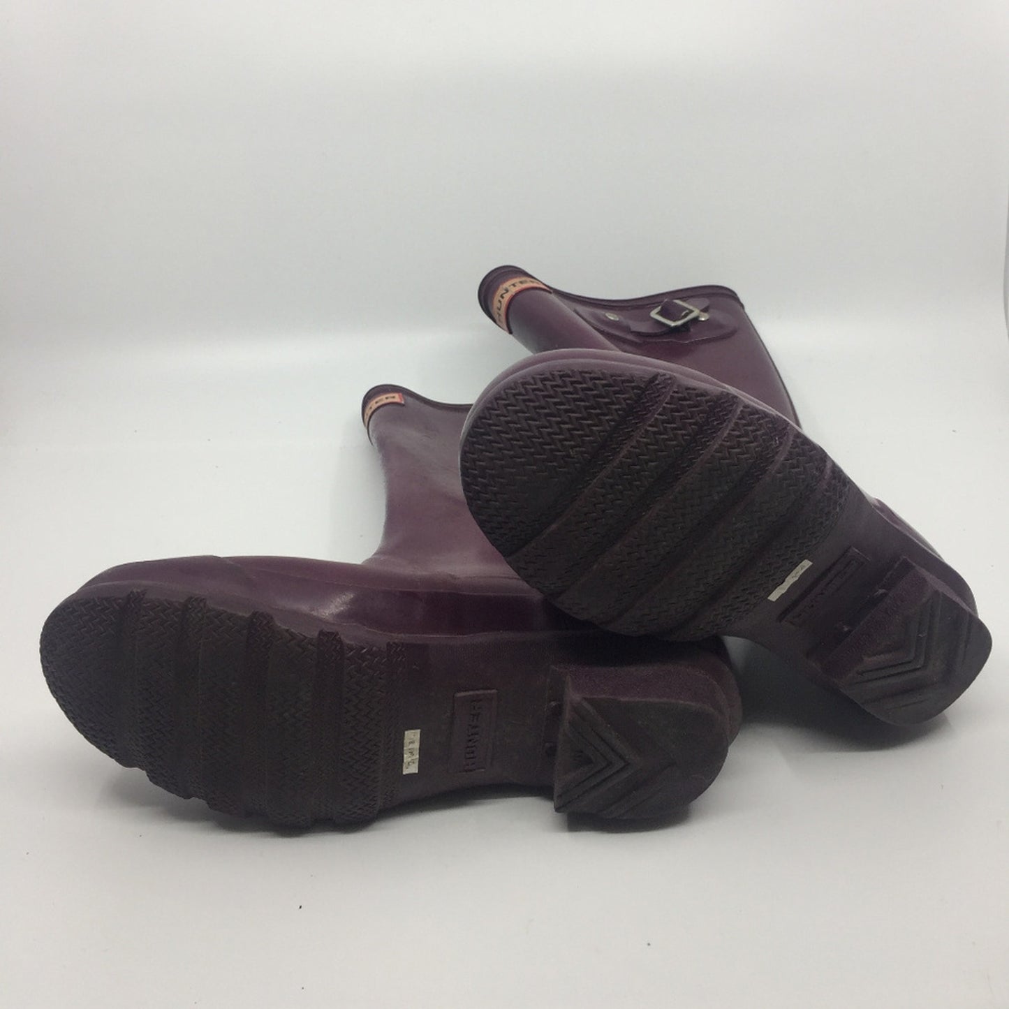 Unisex Hunter Boots Brown Size US 3M/4F