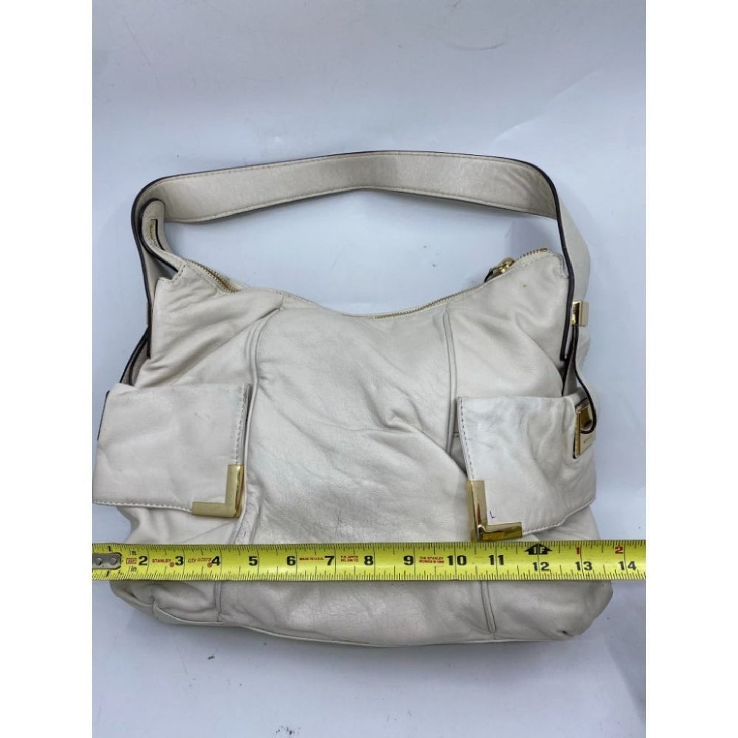 Michael Kors White Large Hobo Bag