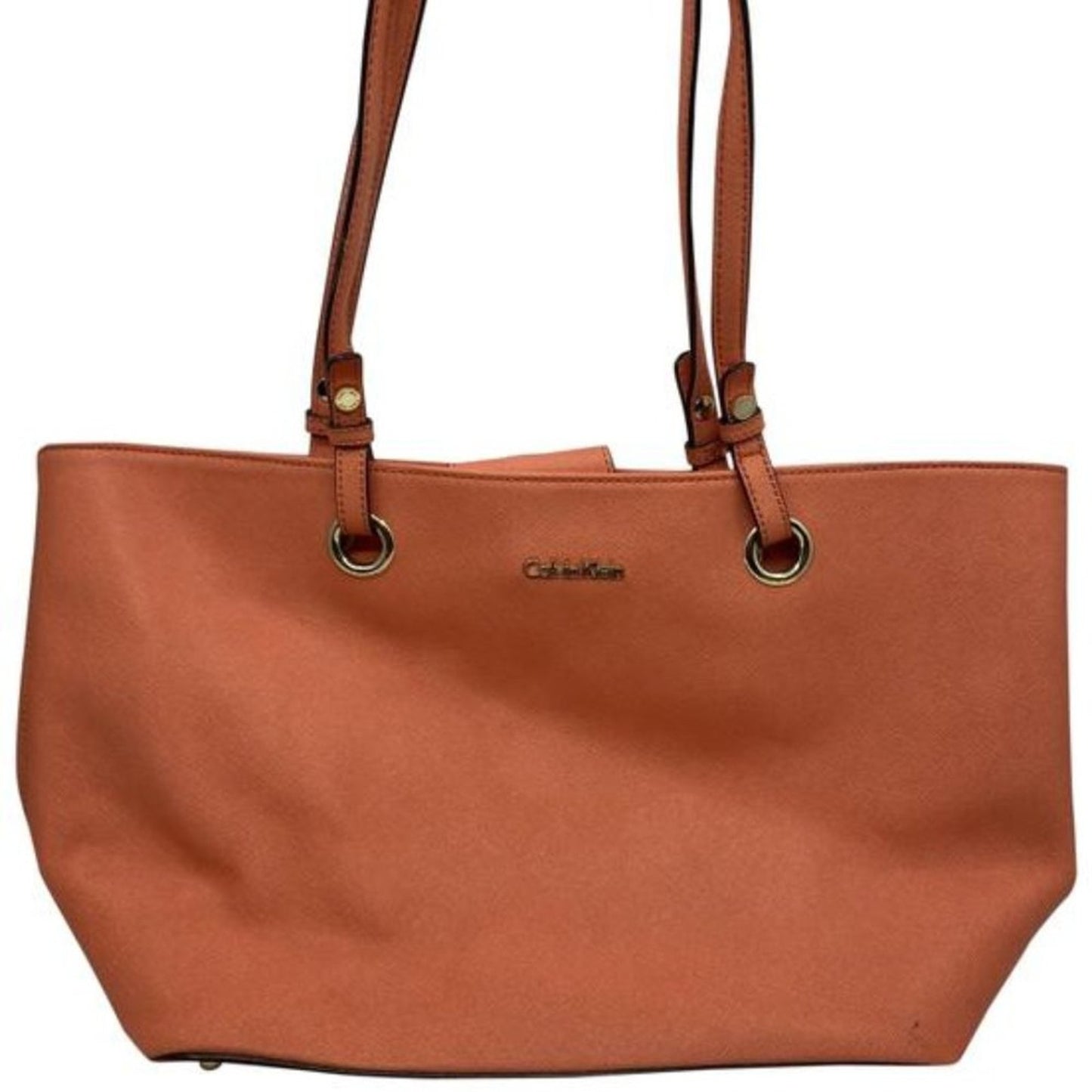 Calvin Klein Red Large Shopping Tote
