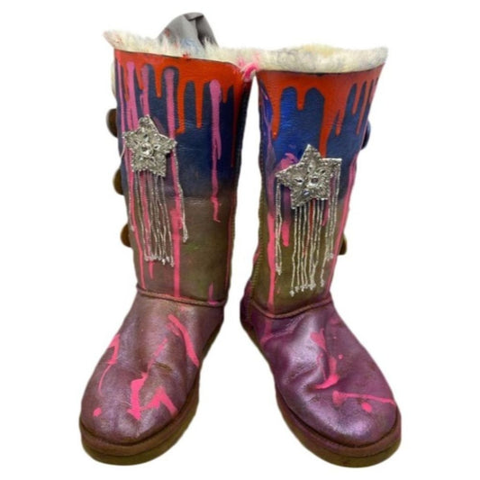 UGG Customized W/ Multicolor Trailblazer Boots
