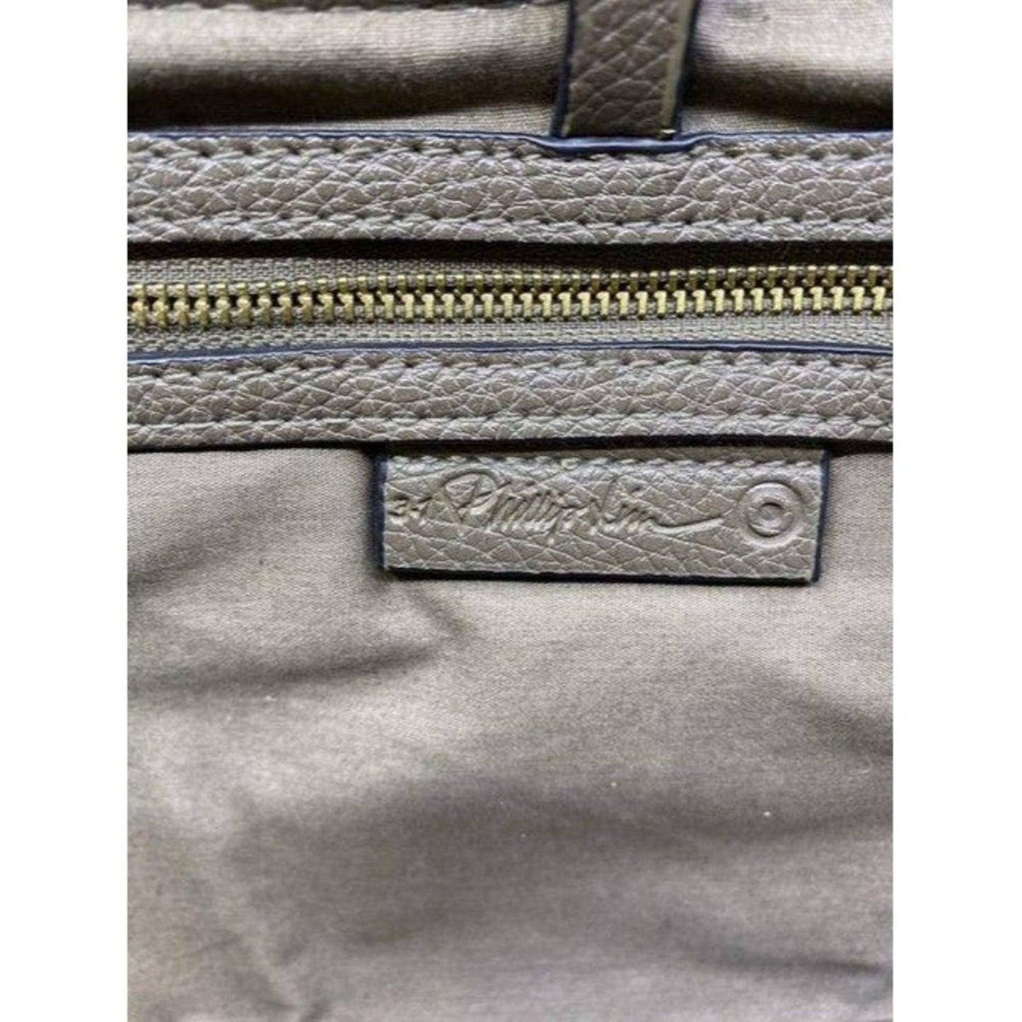 31 Phillip Lim msrp gray faux leather shoulder bag